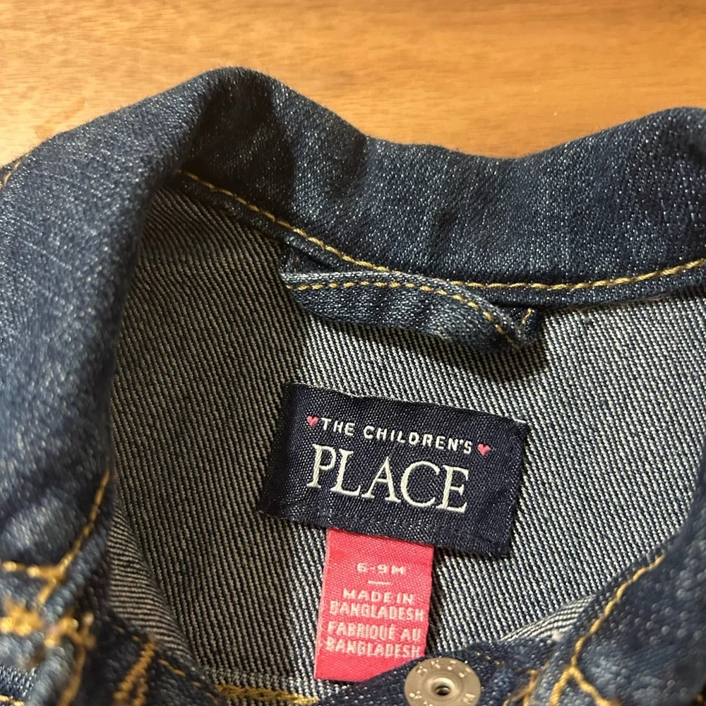The Children’s Place Jean Jacket Size 6-9M